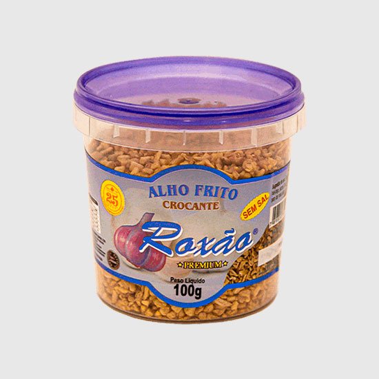 Alho Frito Crocante Roxão